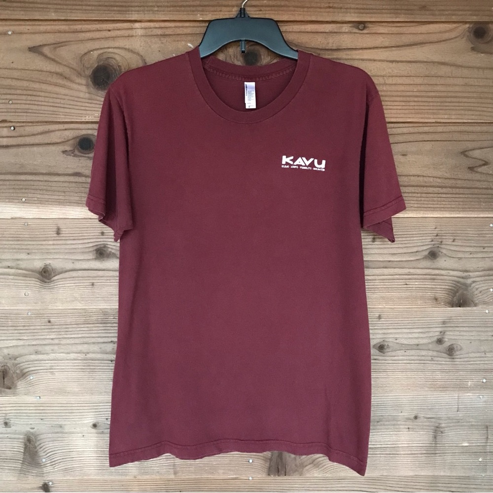 KAVU Klear Above Visibility Unlimited Short Sleeve Tee Size Medium